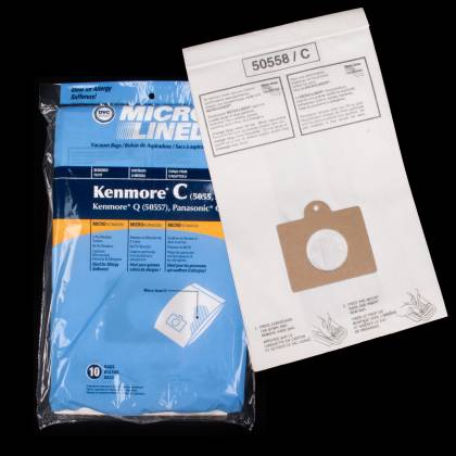 Kenmore Panasonic 5055 Bags 10pk Paper Fits Sears Part 50403,