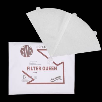 Filter Queen FQ Cones Aftermarket 12pk with 2 Secondary Filters