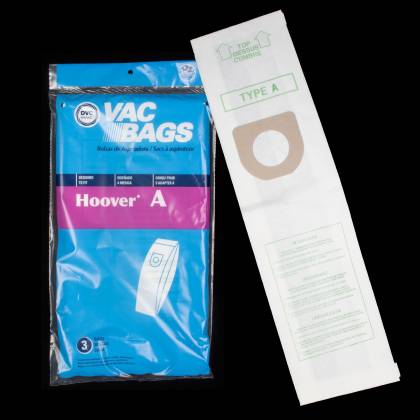 Hoover A Bags 3pk Top Fill Fits Concept Convertible Elite Legacy Decades Innovation