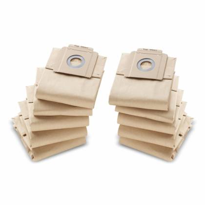 Karcher T10/1 Bags 10pk Paper