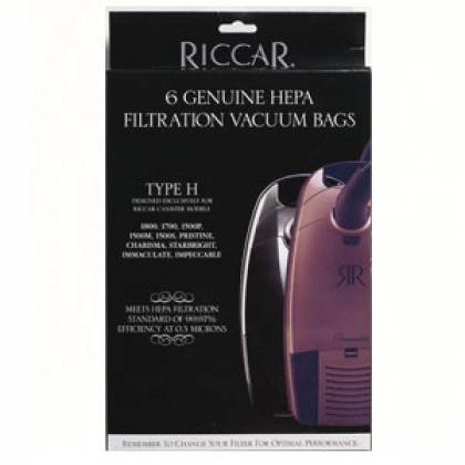 Riccar Type H Bags  6pk