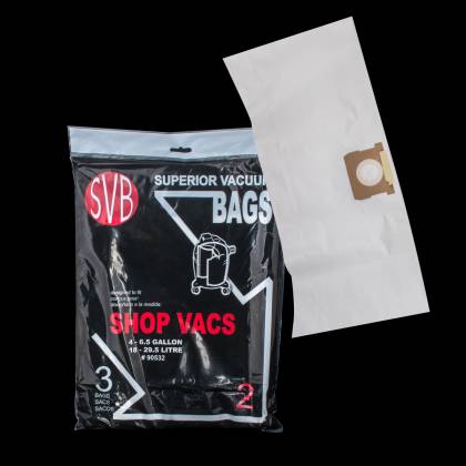 Shopvac Bags 4 5 6.5 Gallon 3pk