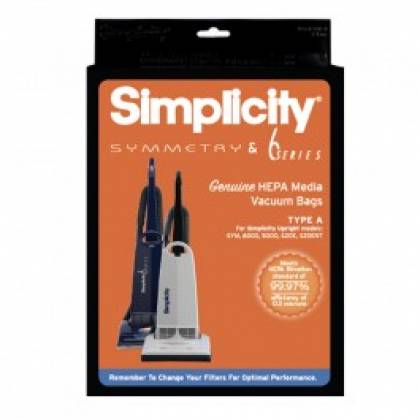Simplicity Type A Upright Bags 6pk